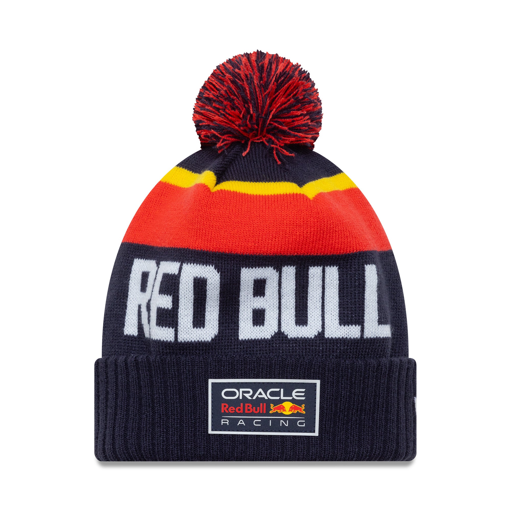 Red Bull Racing F1 Word Mark Cuff Knit Adults - Night Sky