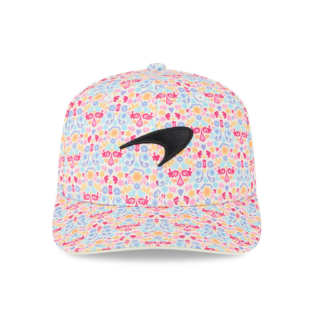 McLaren Racing F1 Mexico 9Seventy Cap Stretch Snap Adults - Chrome White