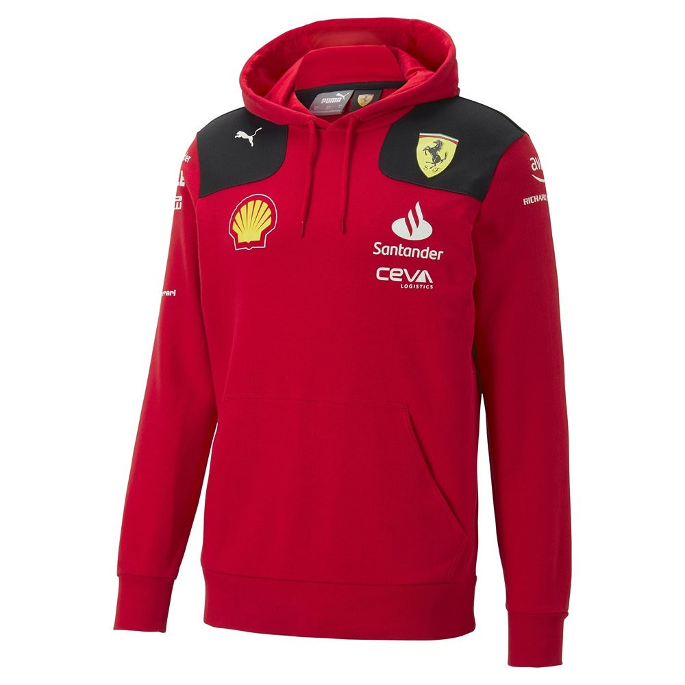 Scuderia Ferrari 2023 Team Hoody Mens - Red