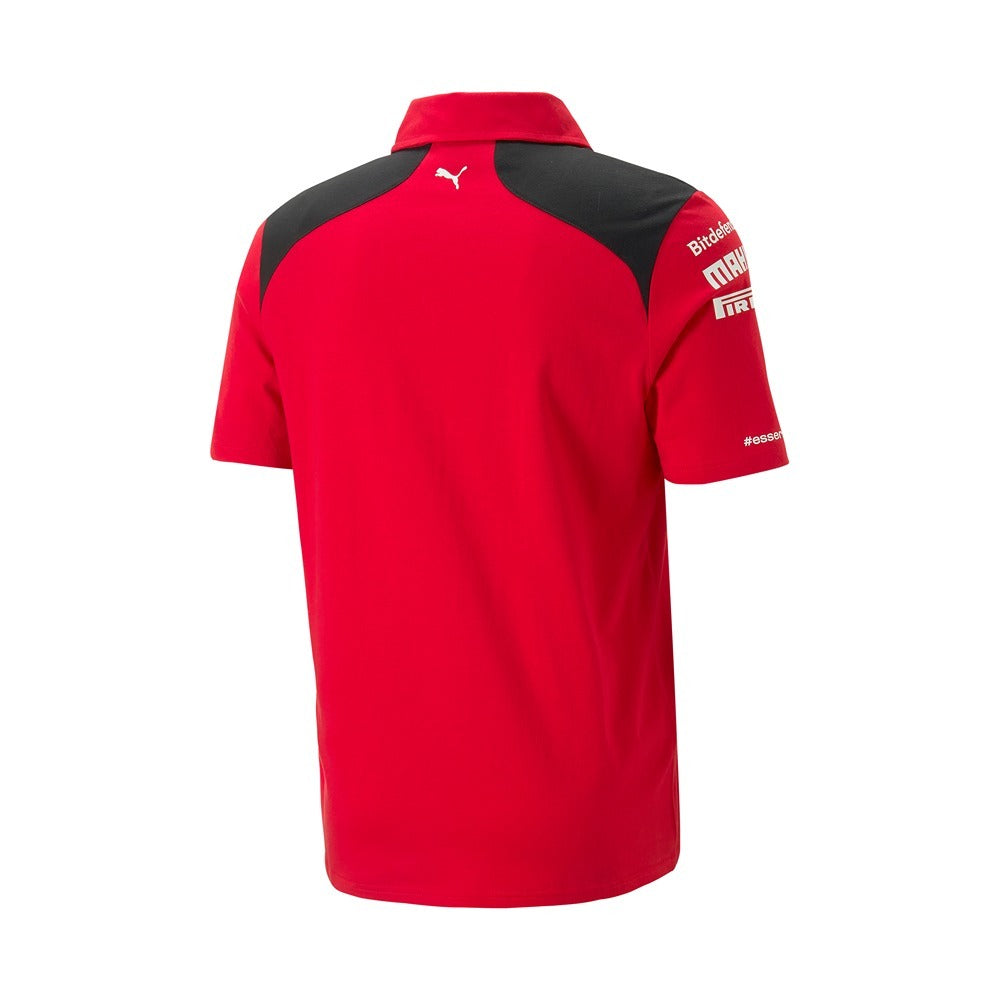 Scuderia Ferrari F1 2023 Team Polo Mens - Red