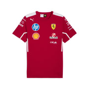 Scuderia Ferrari F1 Team 2025 Tee Womens - Dark Cherry