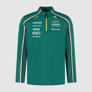 Aston Martin F1 Team 2025 Quarter Zip Mens - Green