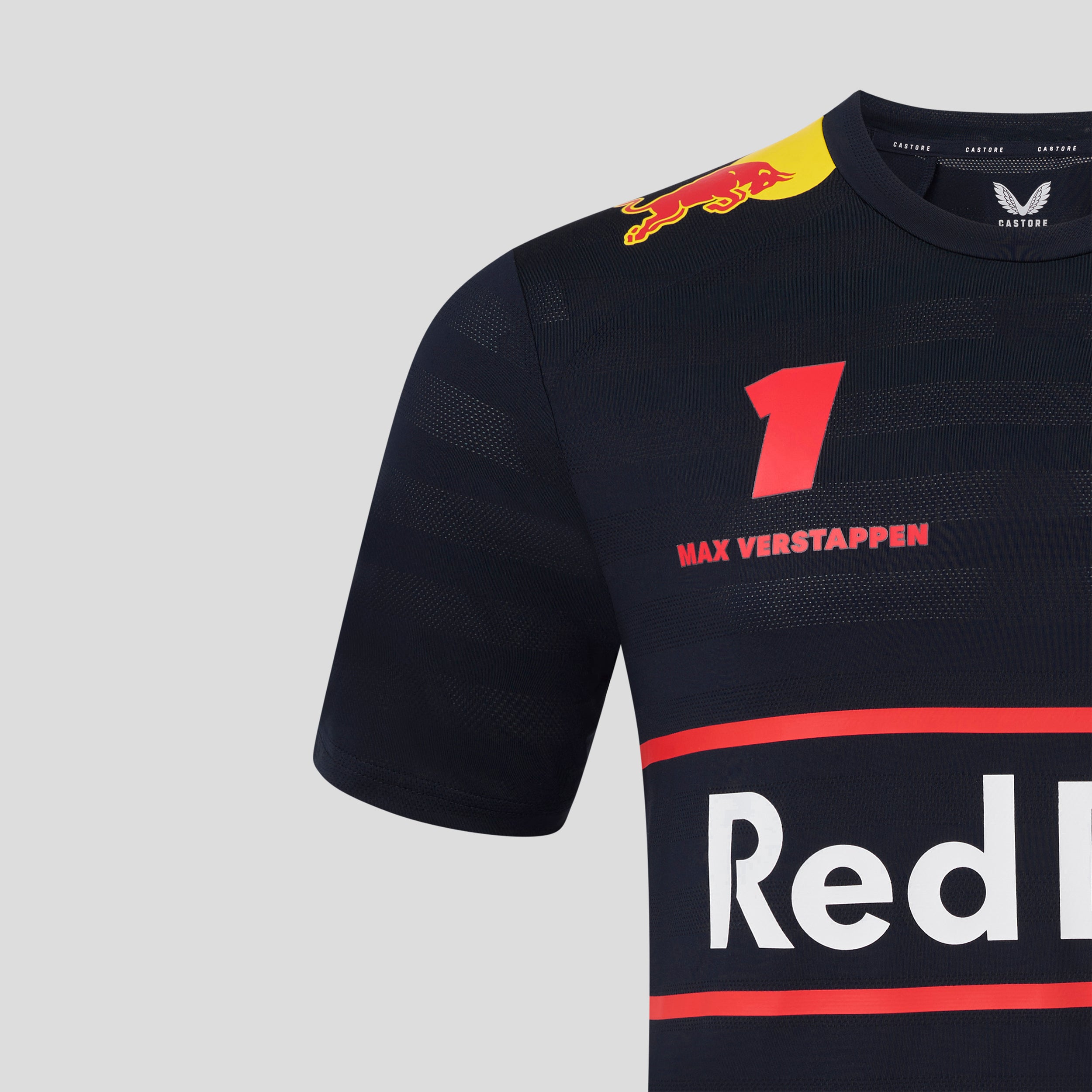Red Bull Racing F1 Team 2025 Max Verstappen T-Shirt Mens - Night Sky