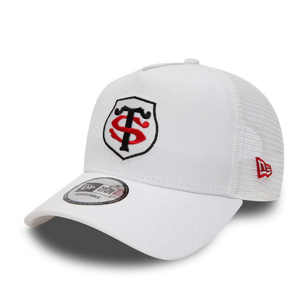 Stade Toulousain Team 2025 Logo Trucker Cap Adults - White