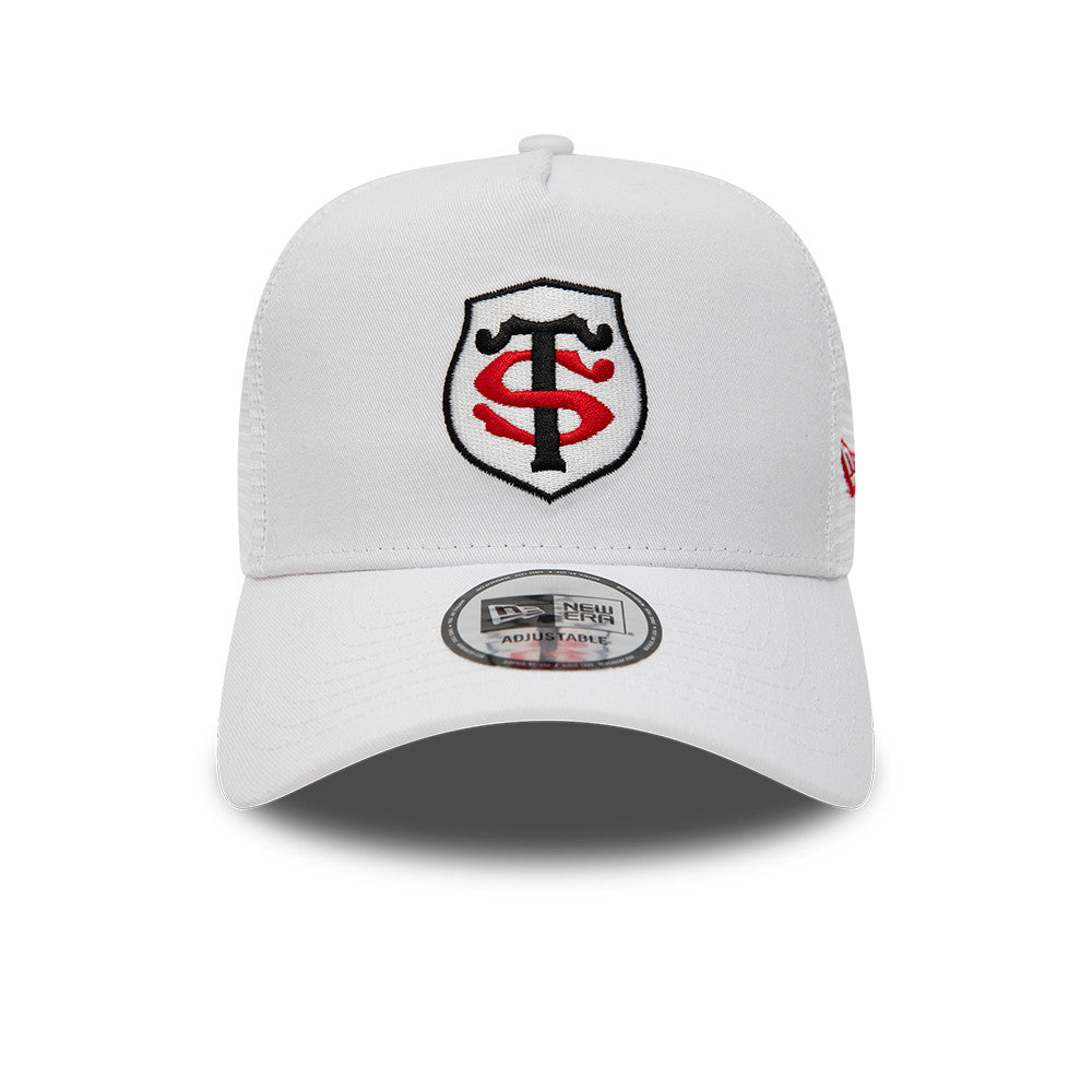 Stade Toulousain Team 2025 Logo Trucker Cap Adults - White