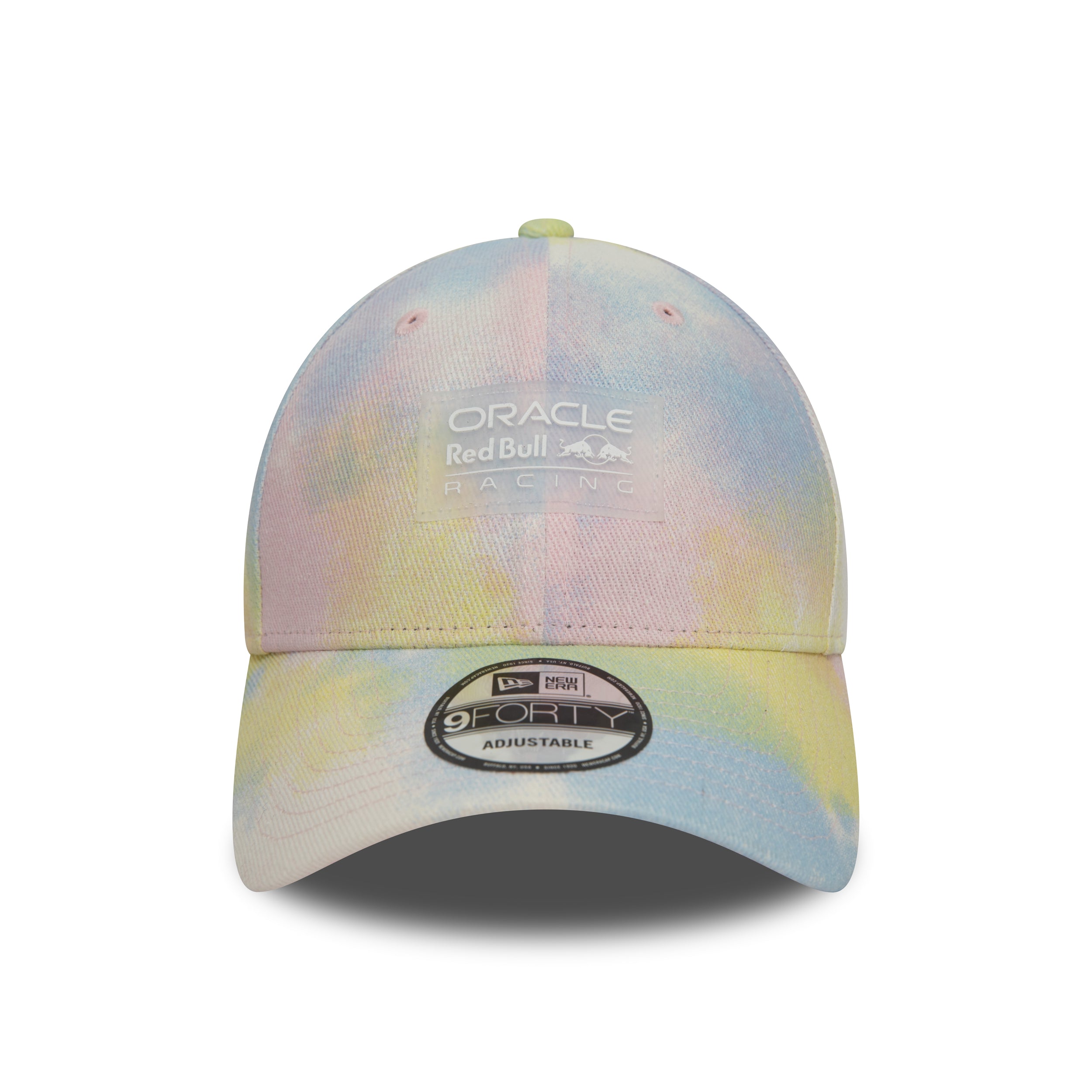 Red Bull Racing F1 Tie Dye Denim 9Forty Cap Adults - Multicolour