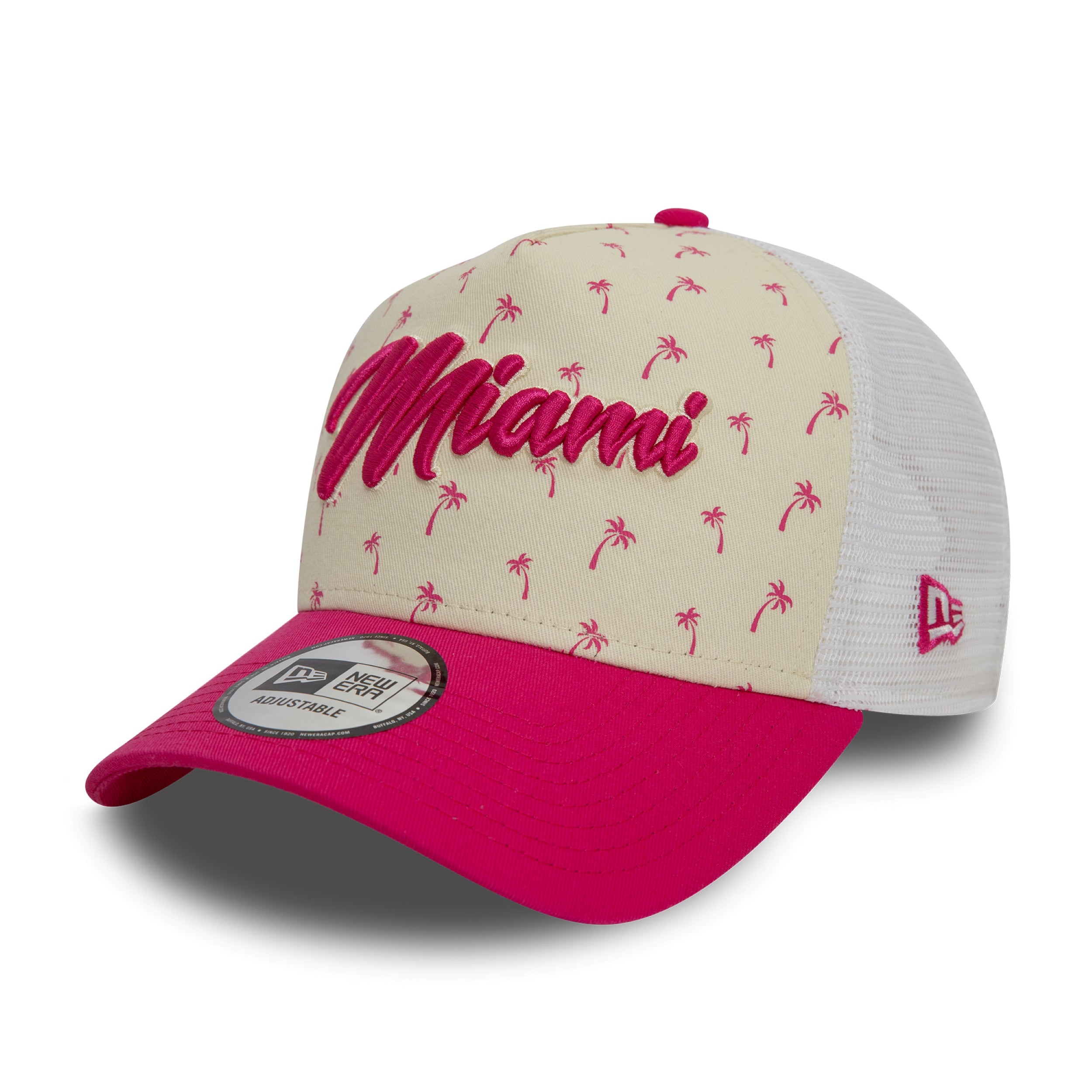 Red Bull Racing F1 Miami Trucker Cap Adults - Off White