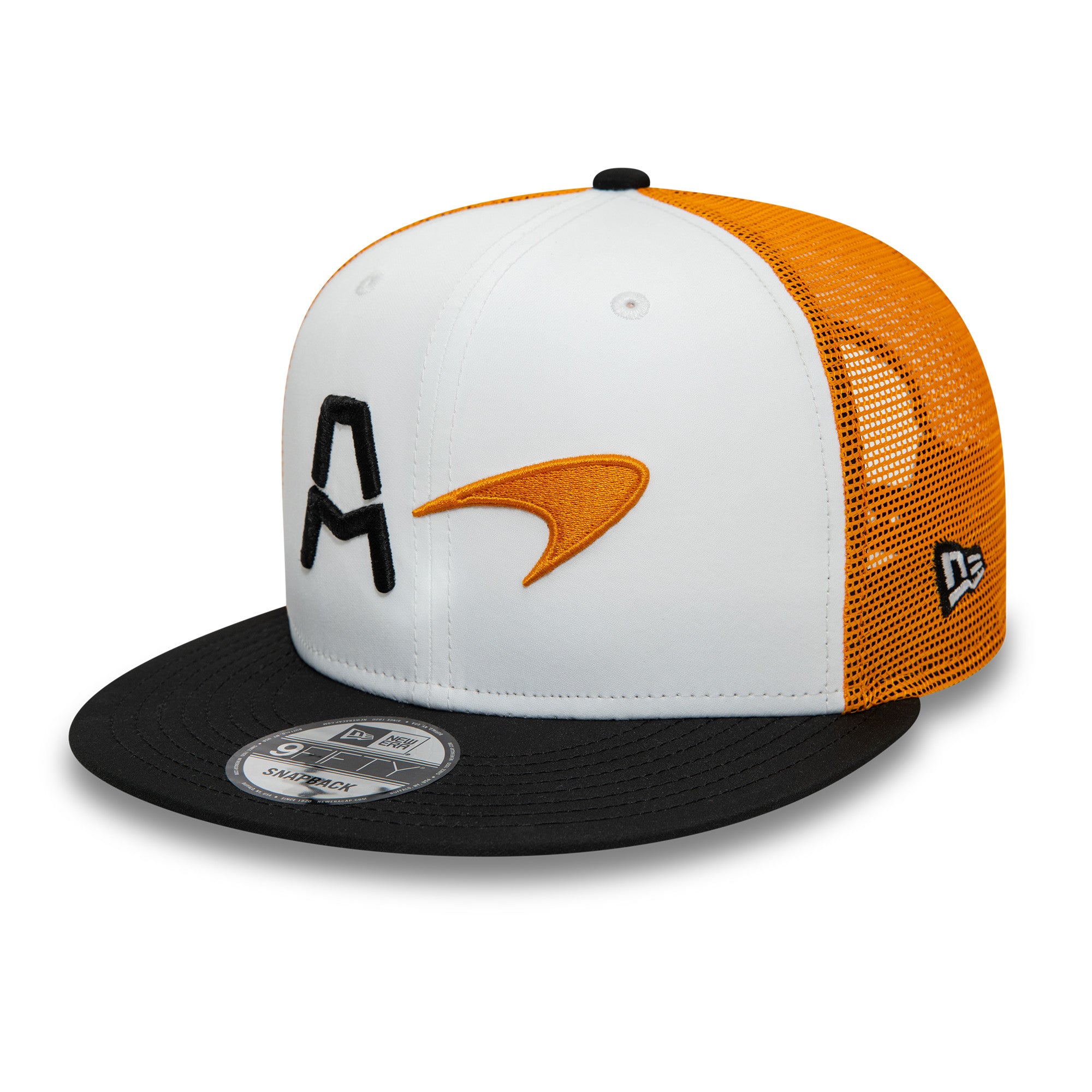 McLaren Racing F1 Essentials 9Fifty Cap Adults - Black/White/Papaya