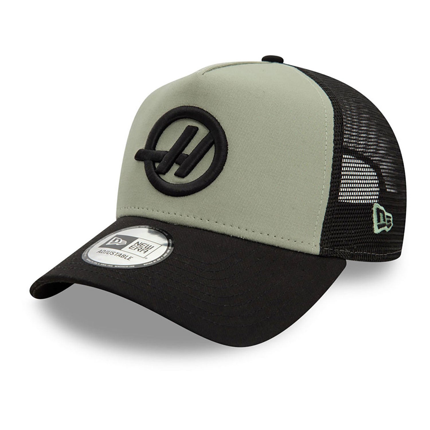 Haas F1 Seasonal Trucker Cap Adults - Black/Evergreen