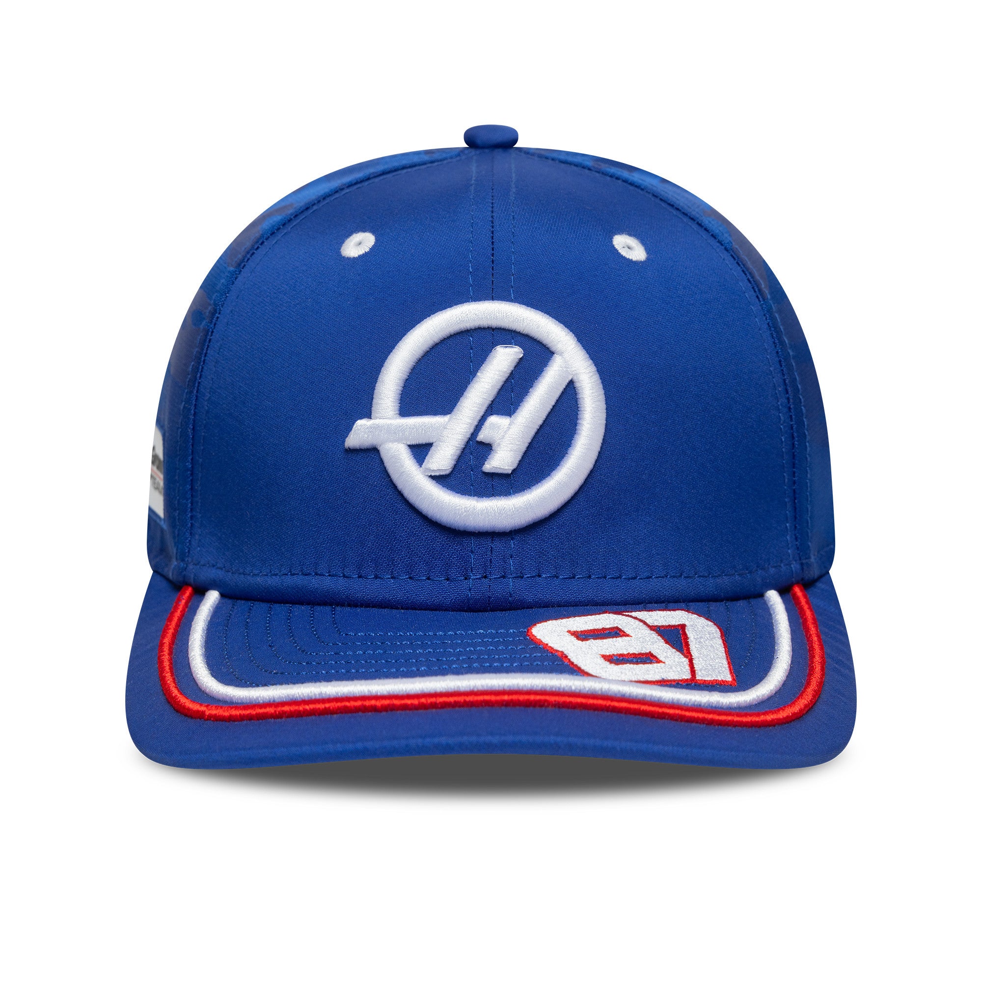 Haas F1 Team 2025 Silverstone Oliver Bearman 9Seventy Cap Stretch Snap Adults - Medium Blue
