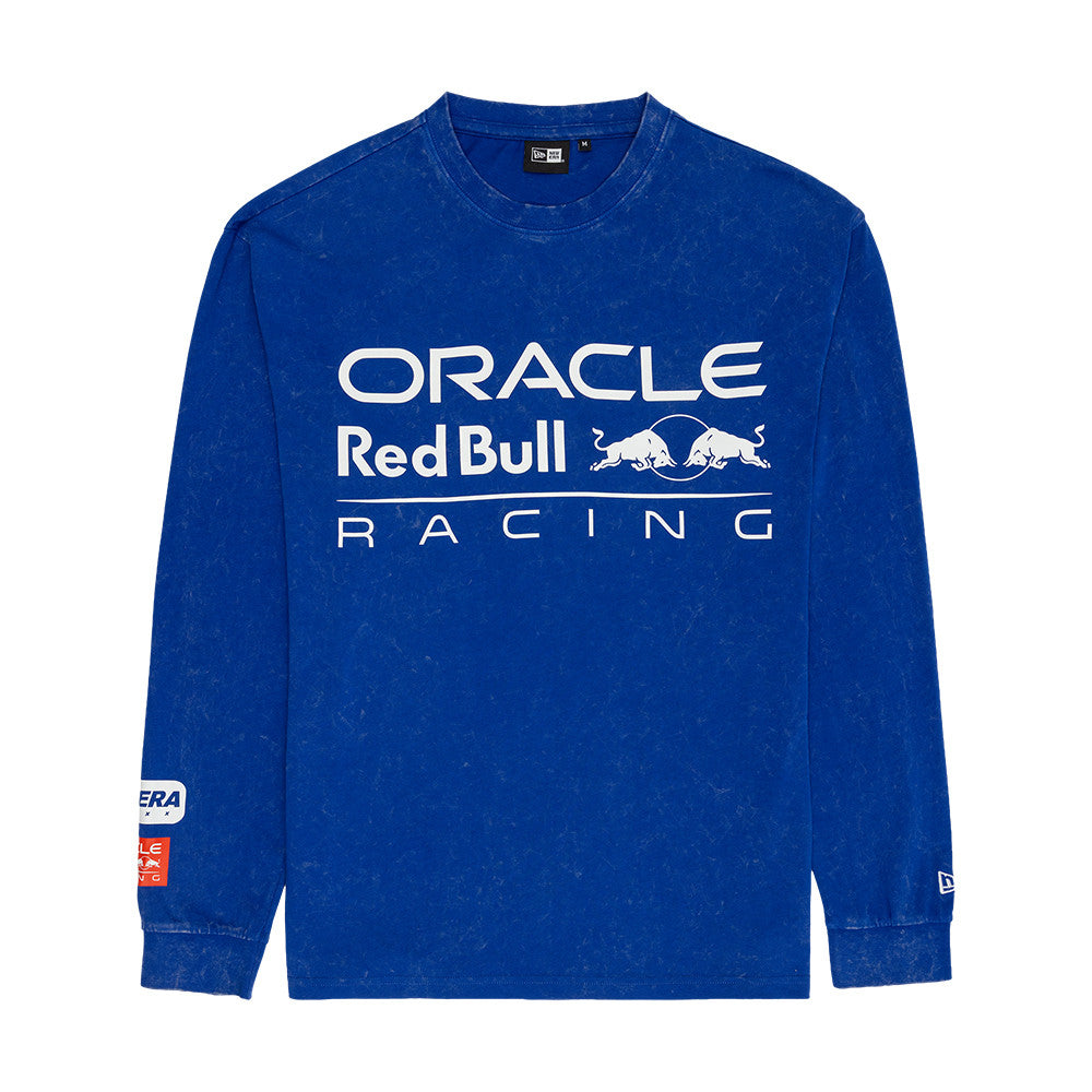 Red Bull Racing F1 Linear Graphic Tee Adults - Medium Blue