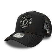 Manchester United Reflective Trucker Cap Adults - Black