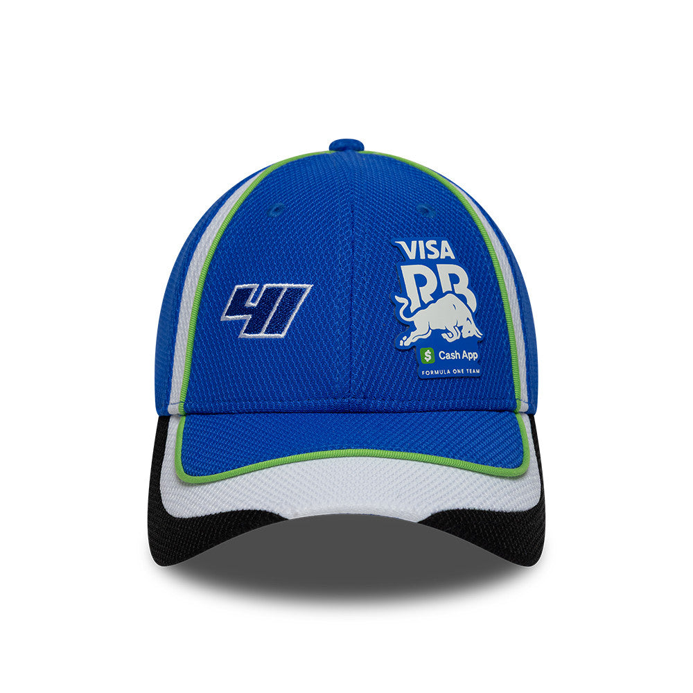 Visa Cash App RB F1 Team 2026 Arvid Lindblad 9Forty Cap Adults - Bright Blue