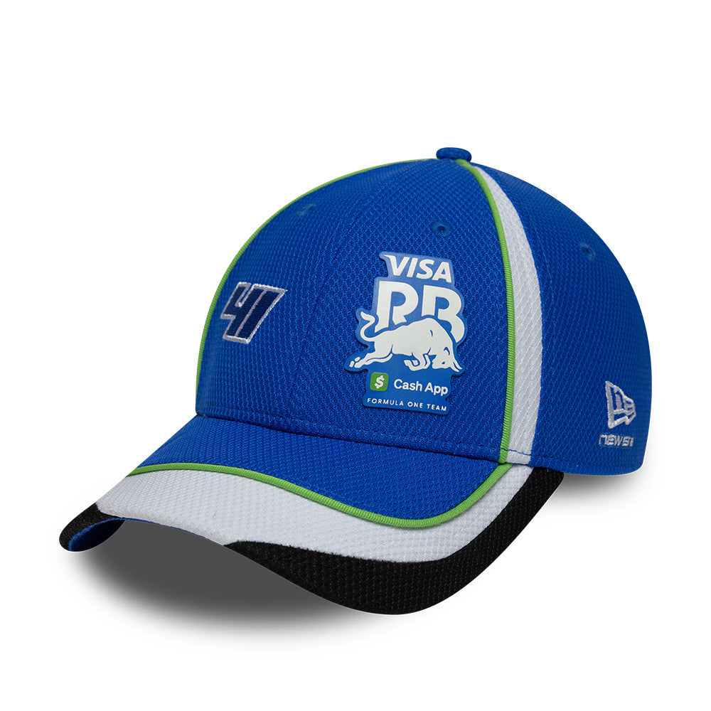 Visa Cash App RB F1 Team 2026 Arvid Lindblad 9Forty Cap Adults - Bright Blue