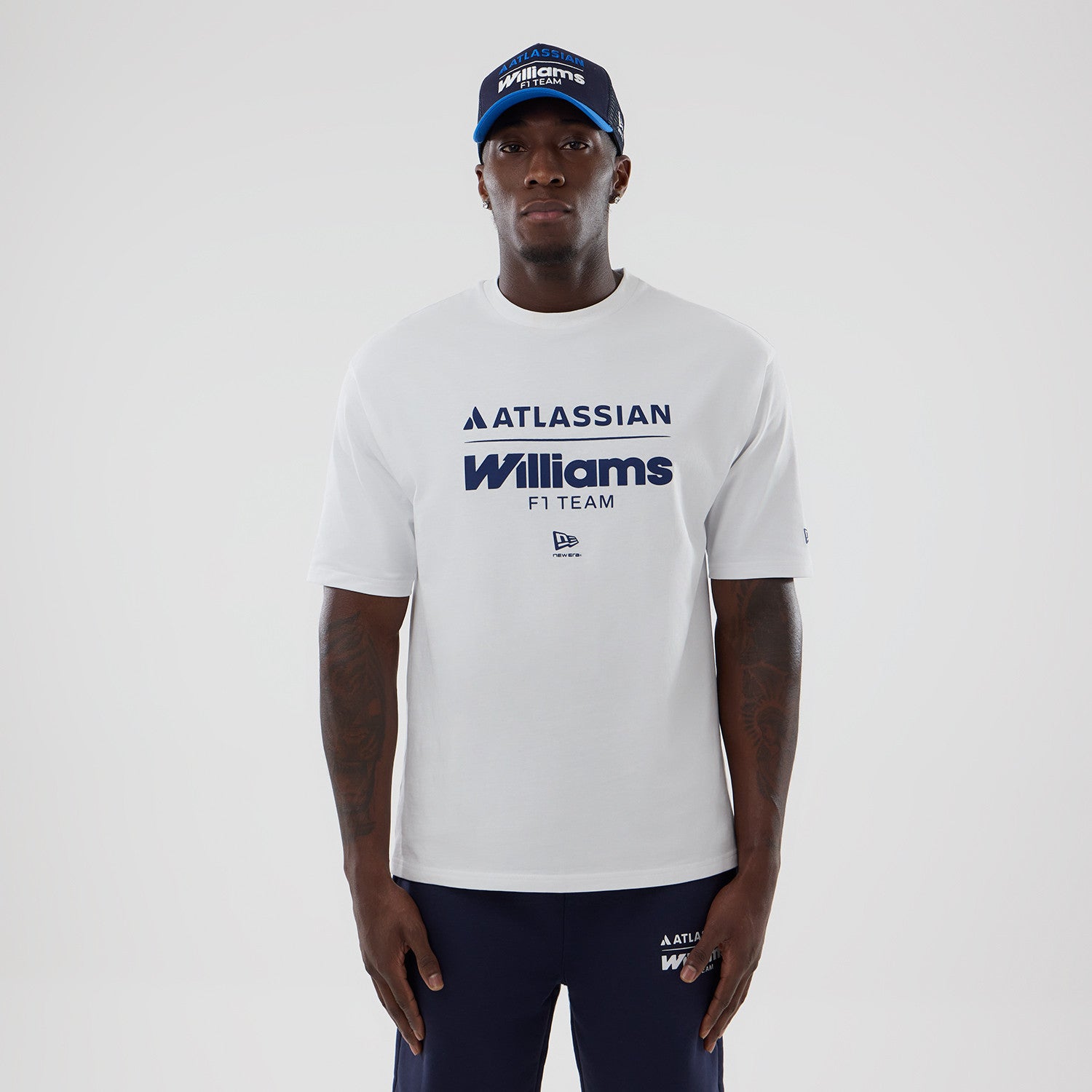 Williams F1 Oversized Short Sleeve Tee Mens - White