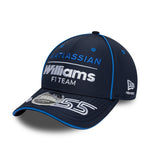 Williams F1 Team 2026 Carlos Sainz 9Forty Cap Adults - Night Shift Navy
