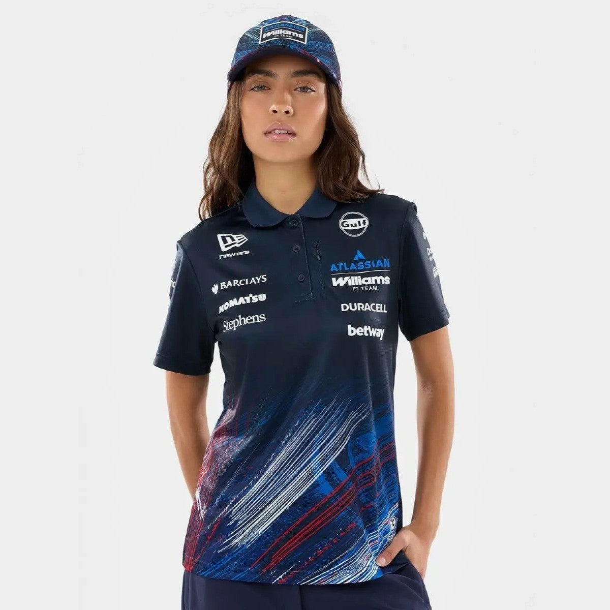 Williams F1 Team 2026 Silverstone Tech Polo Womens - Night Shift Navy