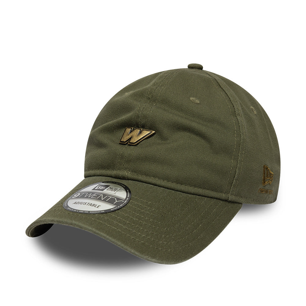Williams F1 Washed 9Twenty Cap Adults - New Olive