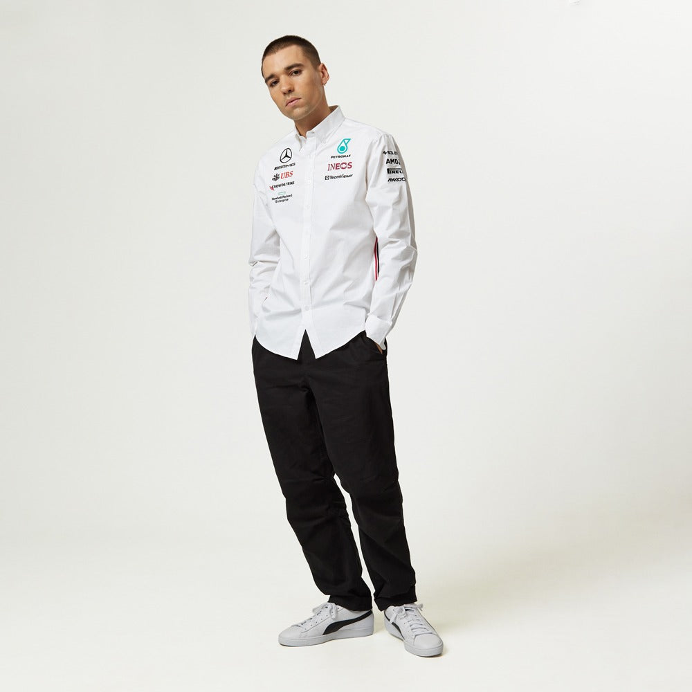 Mercedes AMG Petronas F1 2023 Team Shirt Mens - White