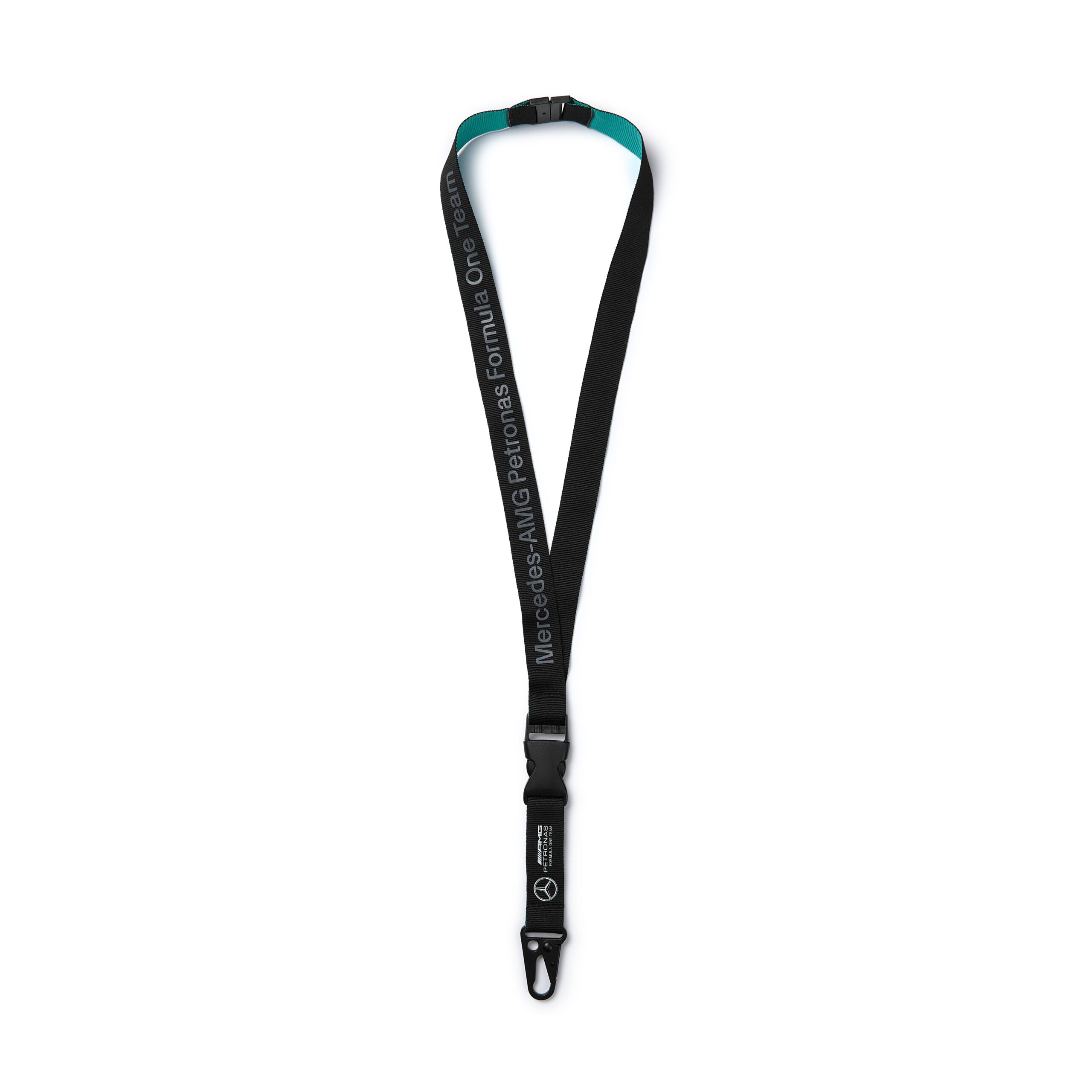 Mercedes AMG Petronas F1 Lanyard Unisex - Black