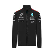 Mercedes AMG Petronas F1 Team 2024 Softshell Jacket Mens - Black