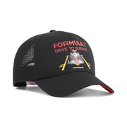 F1 Drive to Survive Trucker Cap Adults - Black