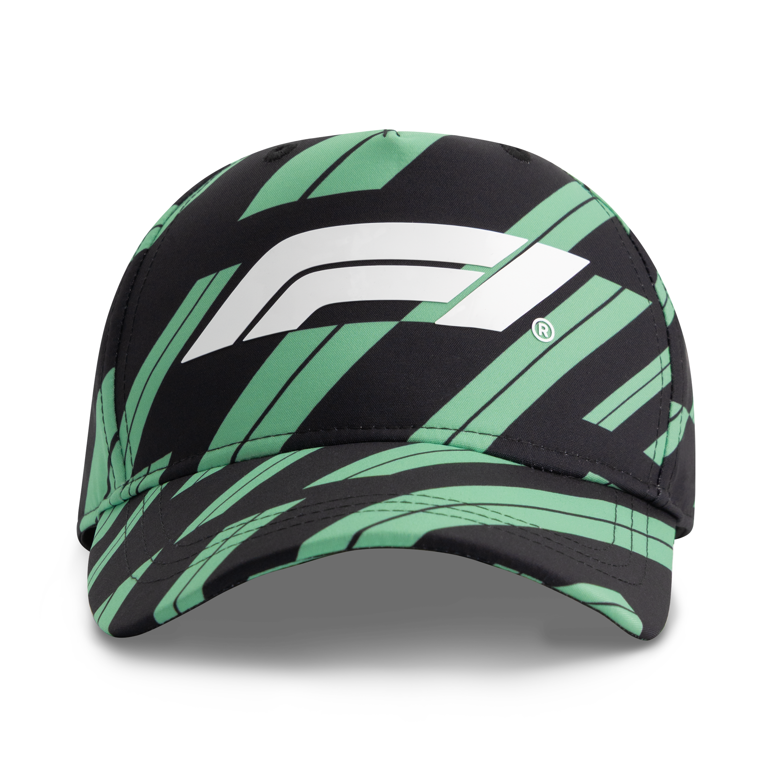 F1 Track Graphic Baseball Cap Unisex - Shift Green/Black