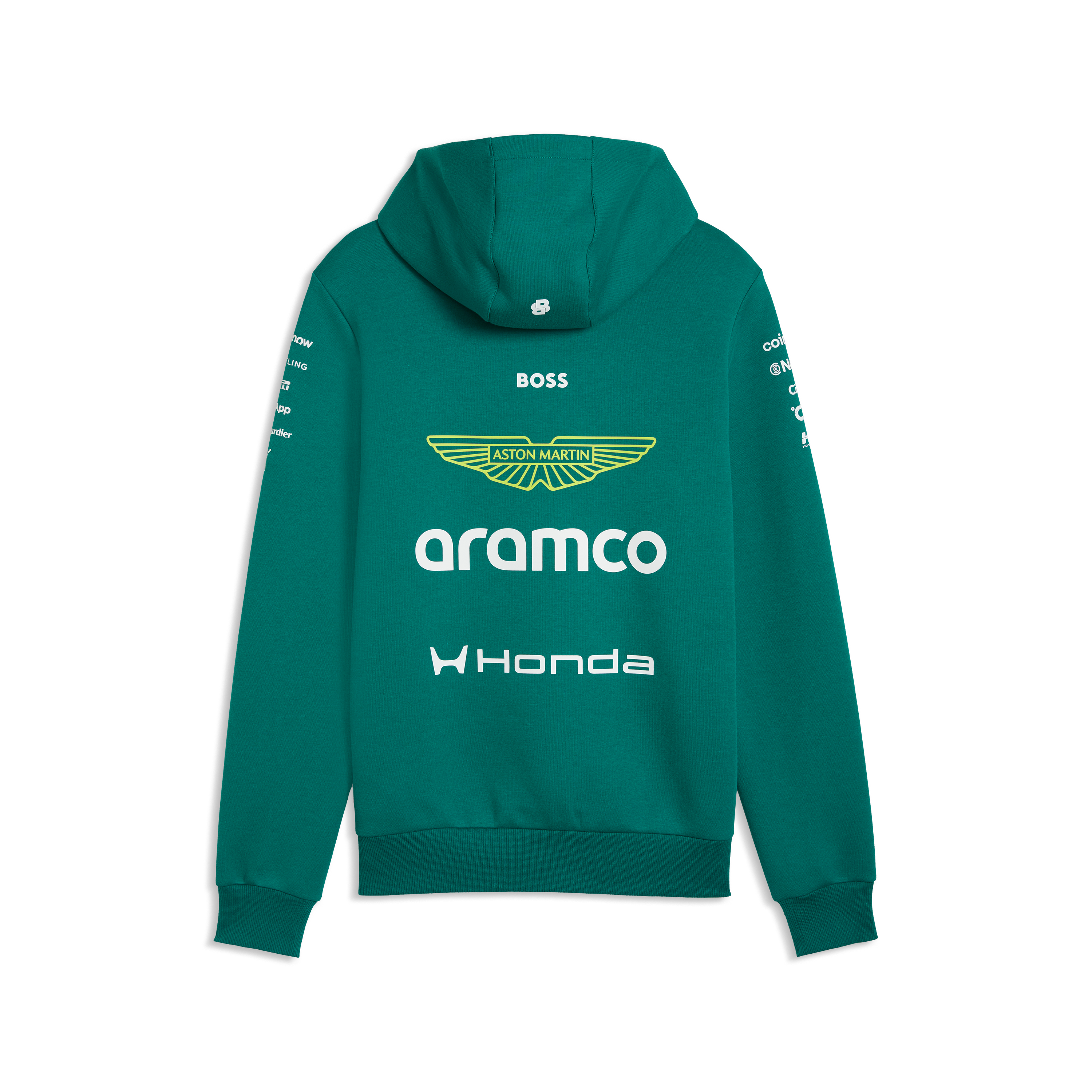 Aston Martin F1 Team 2026 Hoodie Mens - Green Lux
