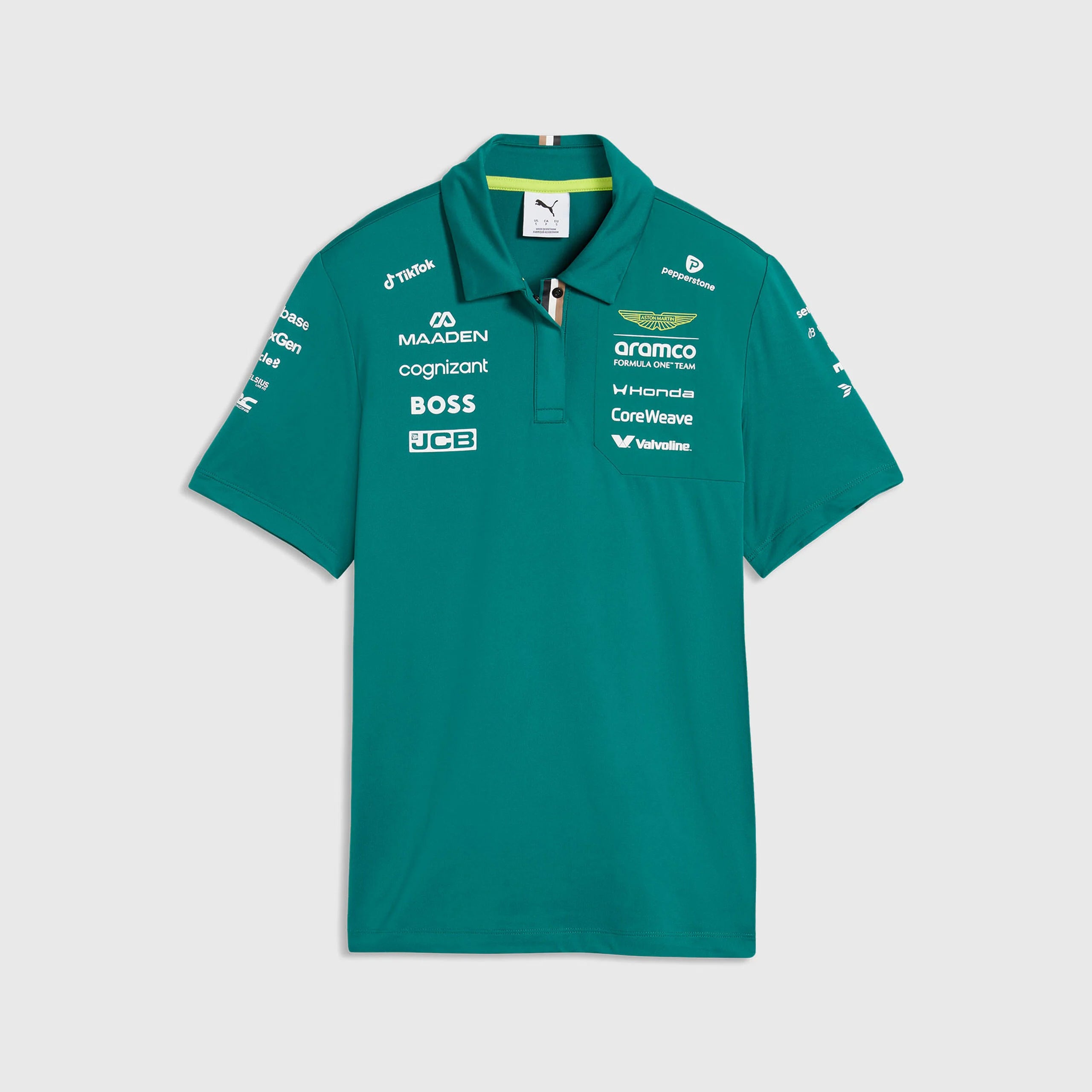 Aston Martin F1 Team 2026 Polo Womens - Green Lux
