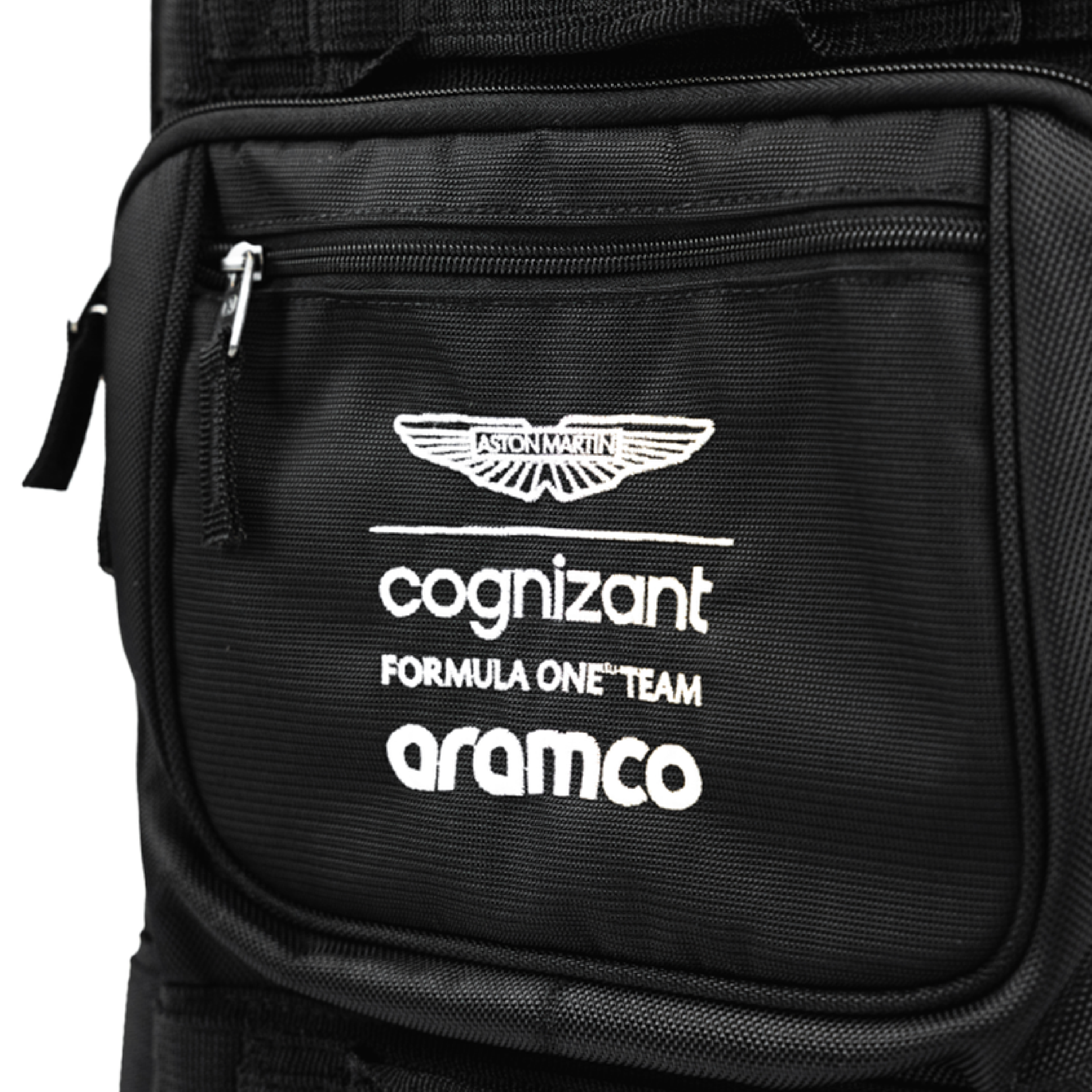 Aston Martin F1 Layover Stealth Bag - Black