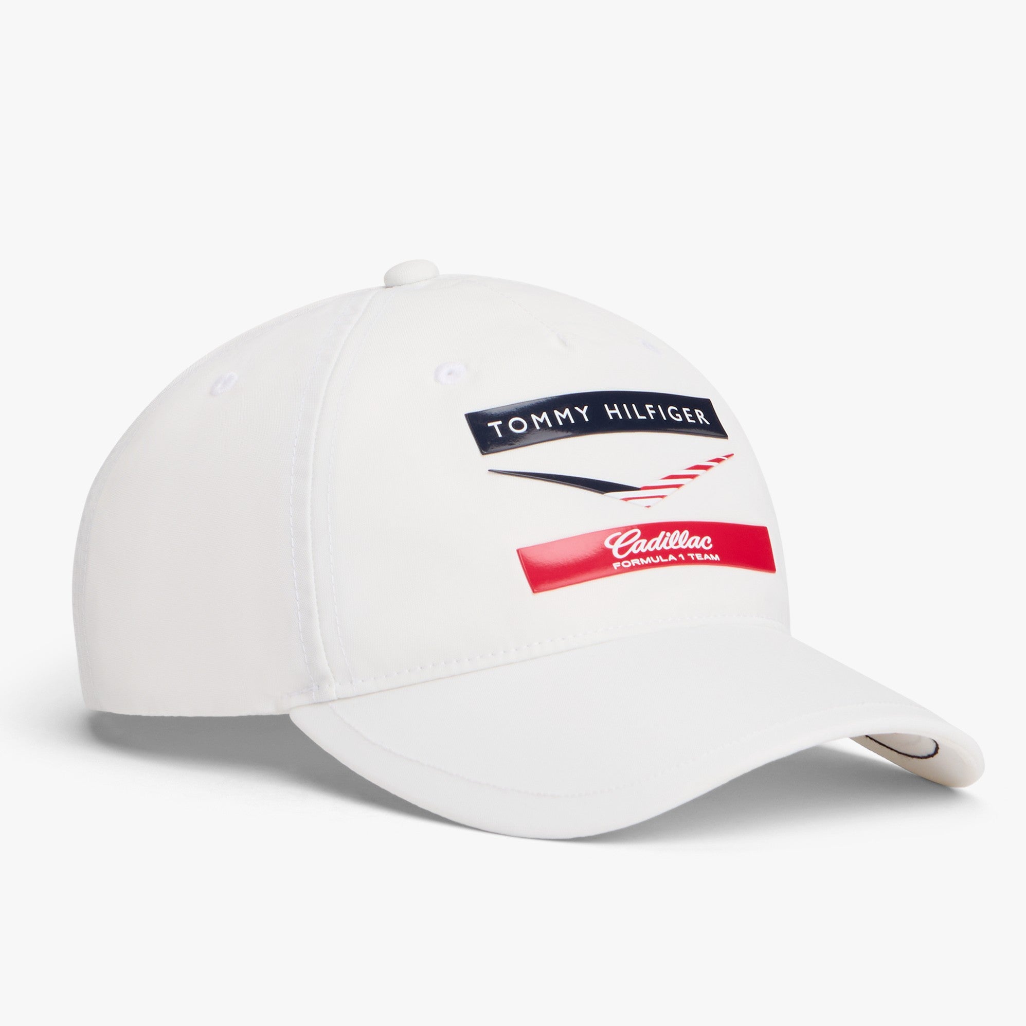 Cadillac F1 X Tommy Hilfiger Chevron Cap Adults - Optic White