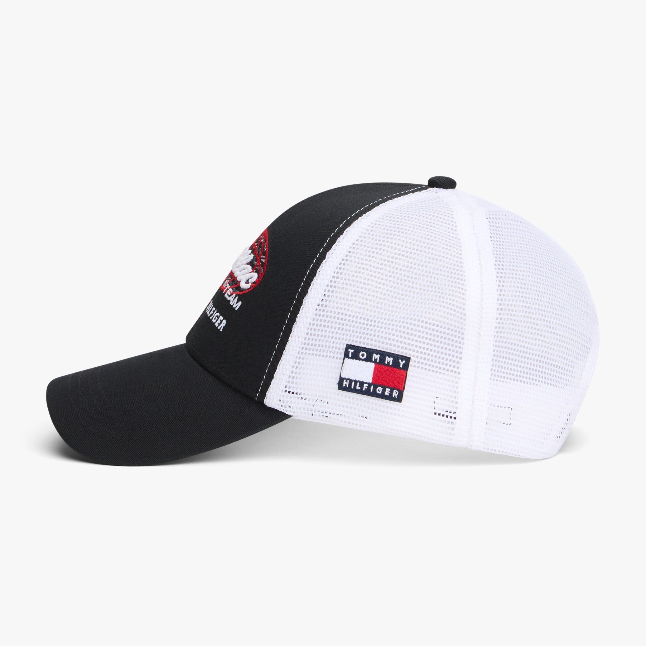 Cadillac F1 X Tommy Hilfiger RWB Black Cap Adults - Black/Optic White