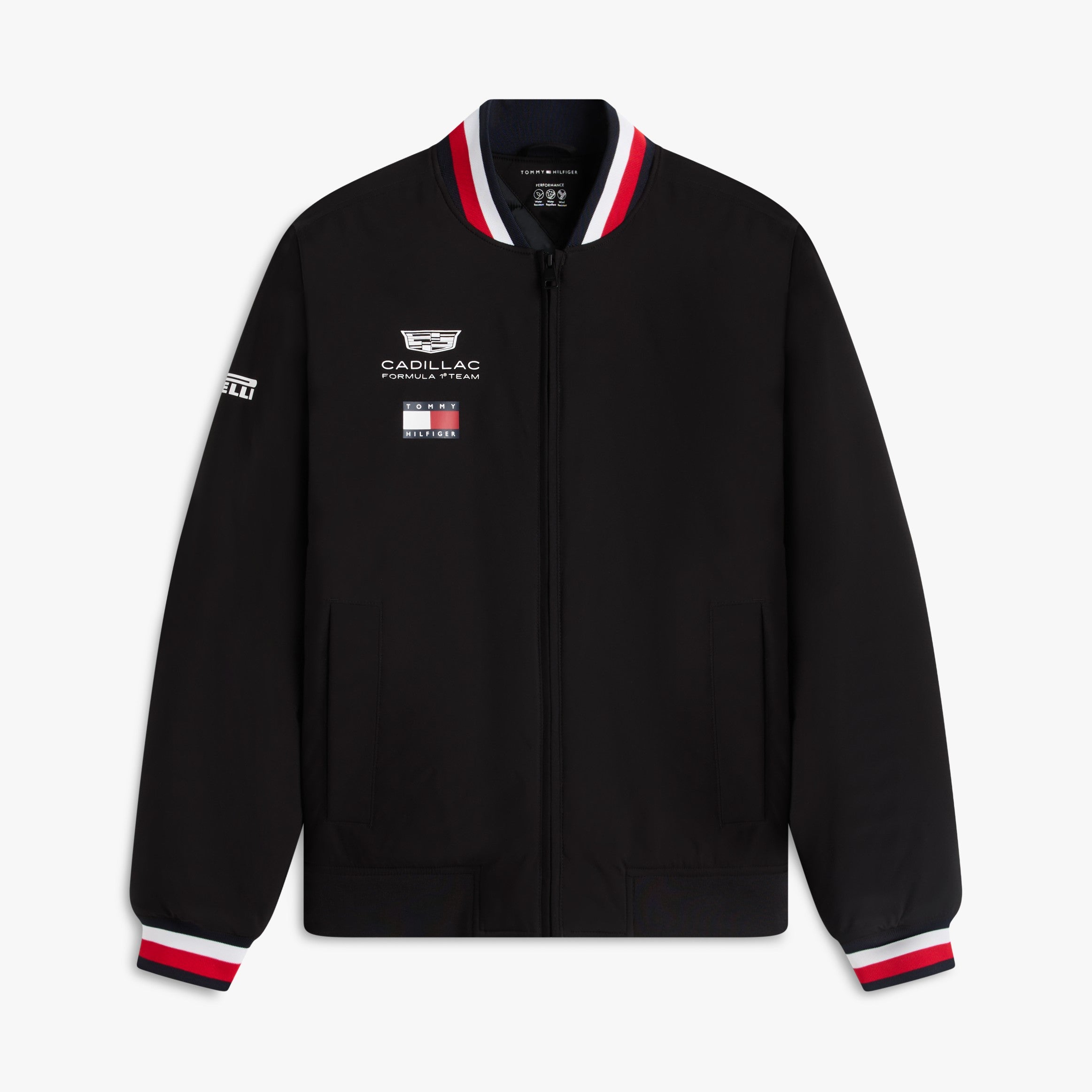 Cadillac F1 Team 2026 X Tommy Hilfiger Varsity Mens - Black