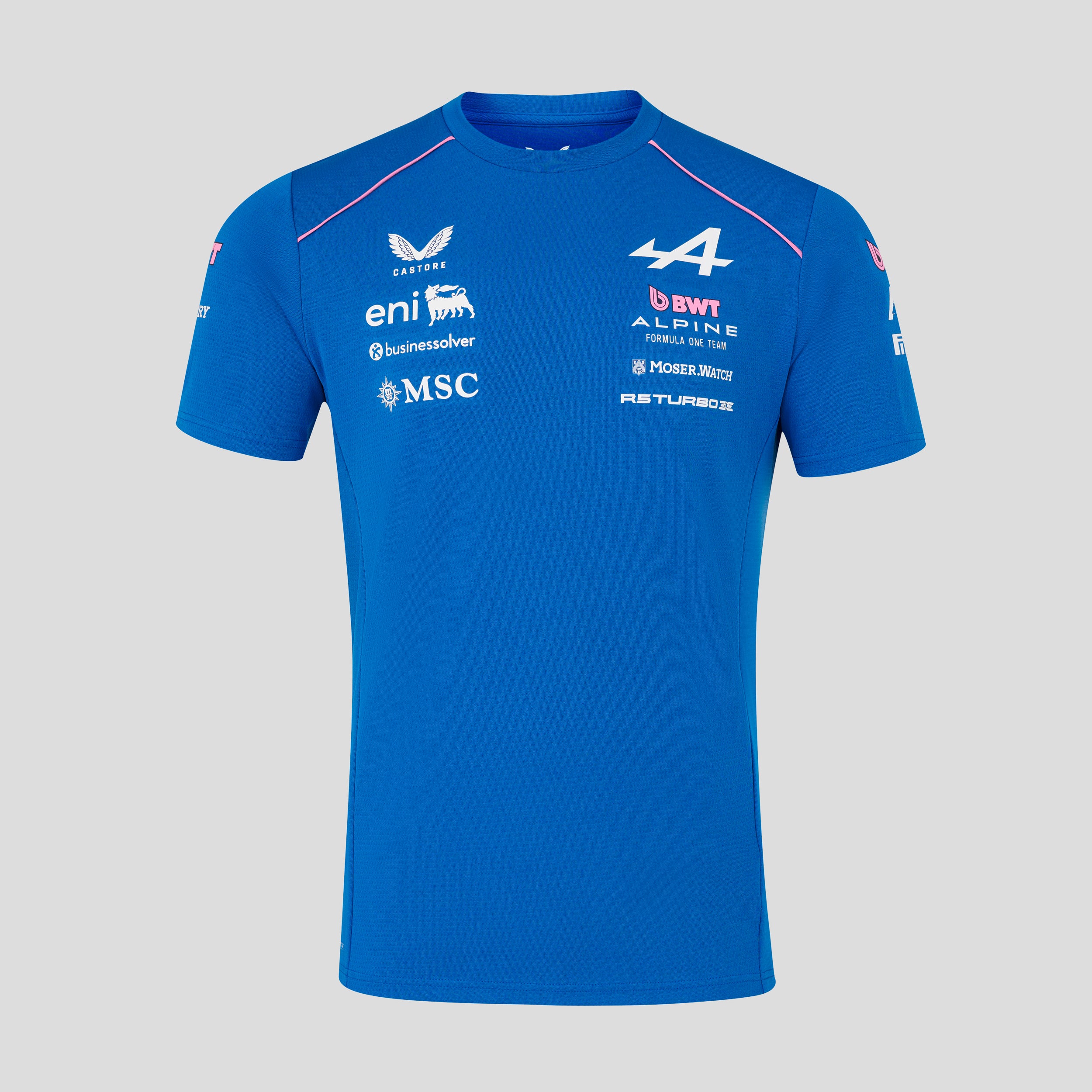 Alpine F1 Team 2026 Set Up Tee Mens - Lapis Blue