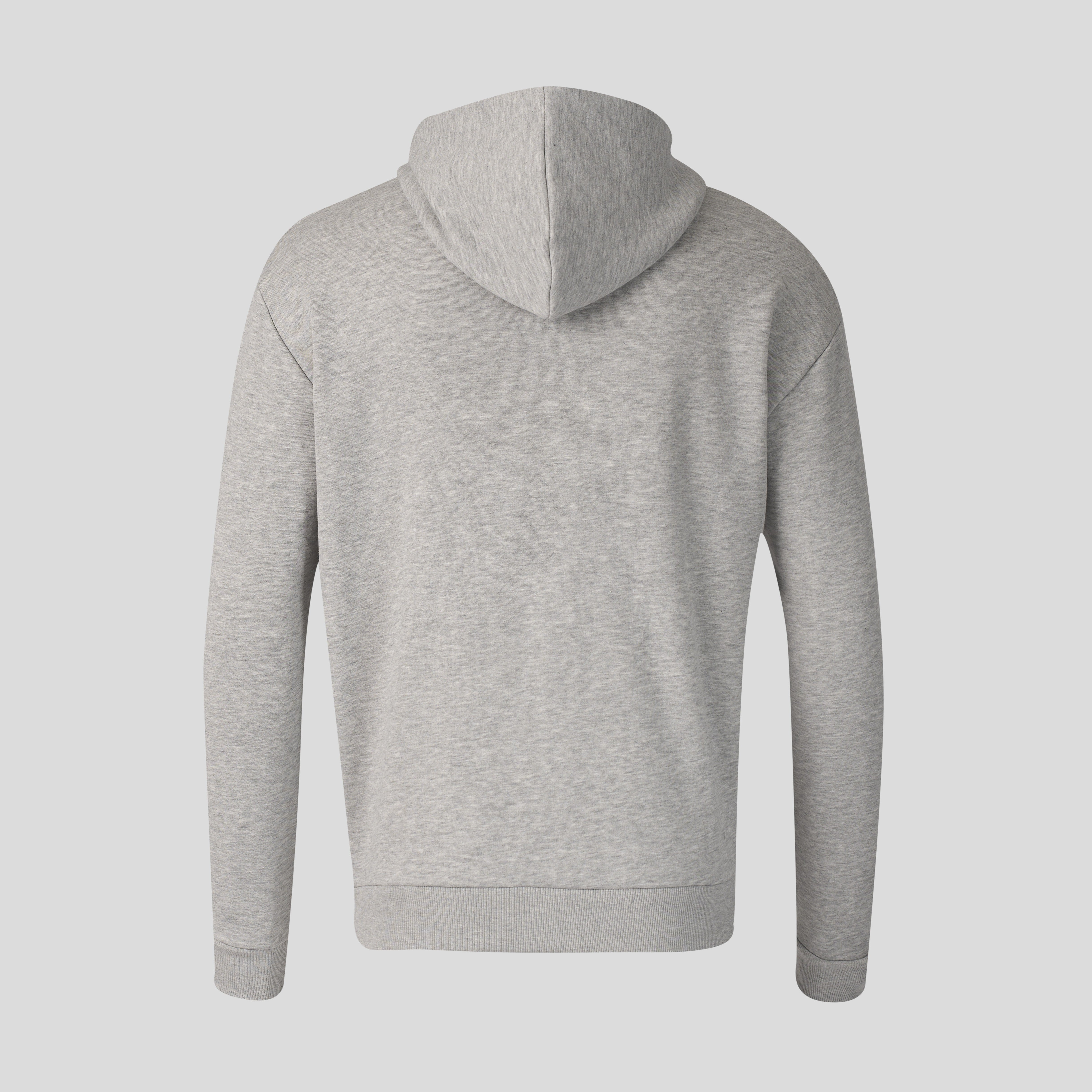 Haas F1 Relaxed Fit Overhead Hoodie Unisex - Grey